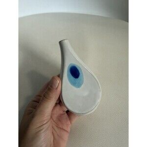 Vtg Mid Century UCCI Japan Pottery Bud Vase Ceramic Atomic 50s Original MCM 4.5"